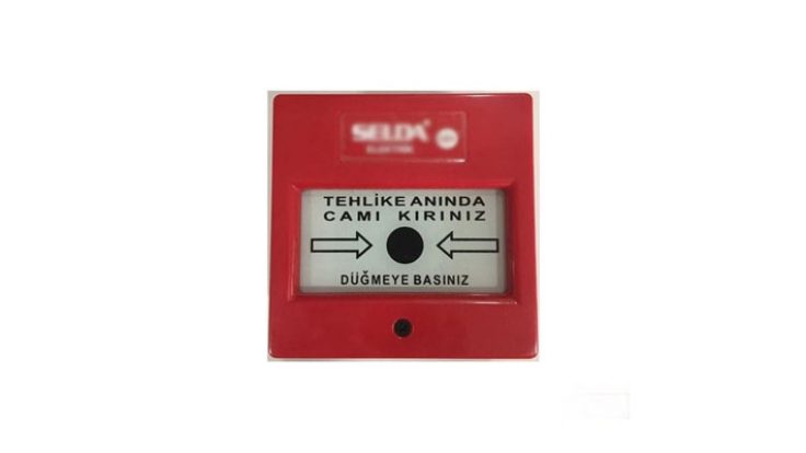 MS1016-220V İkaz Butonu (Kare)